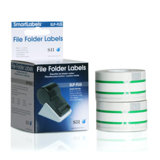 Green File Folder Labels – SLP-FLG