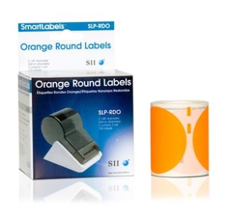 SLP-RDO Orange Round Labels