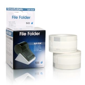 SLP-FLW White File Folder Labels